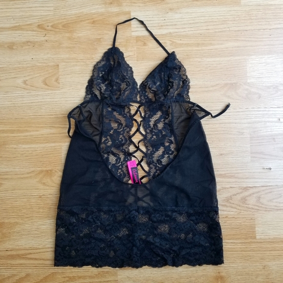 La Senza lace lingerie open back halter - Picture 4 of 8